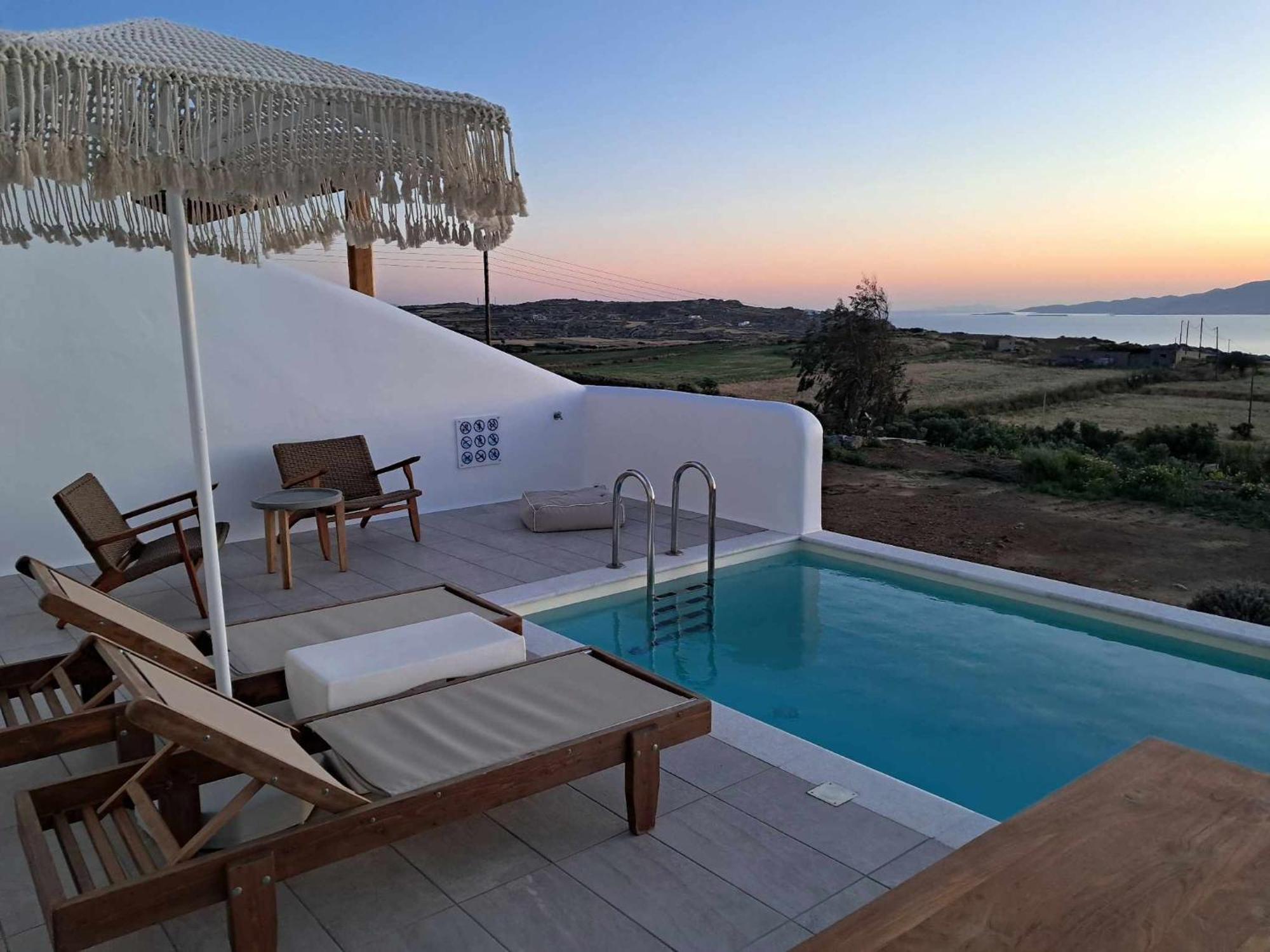 Ariadne'S Crown Luxury Suites With Private Pool Vívlos Exterior foto