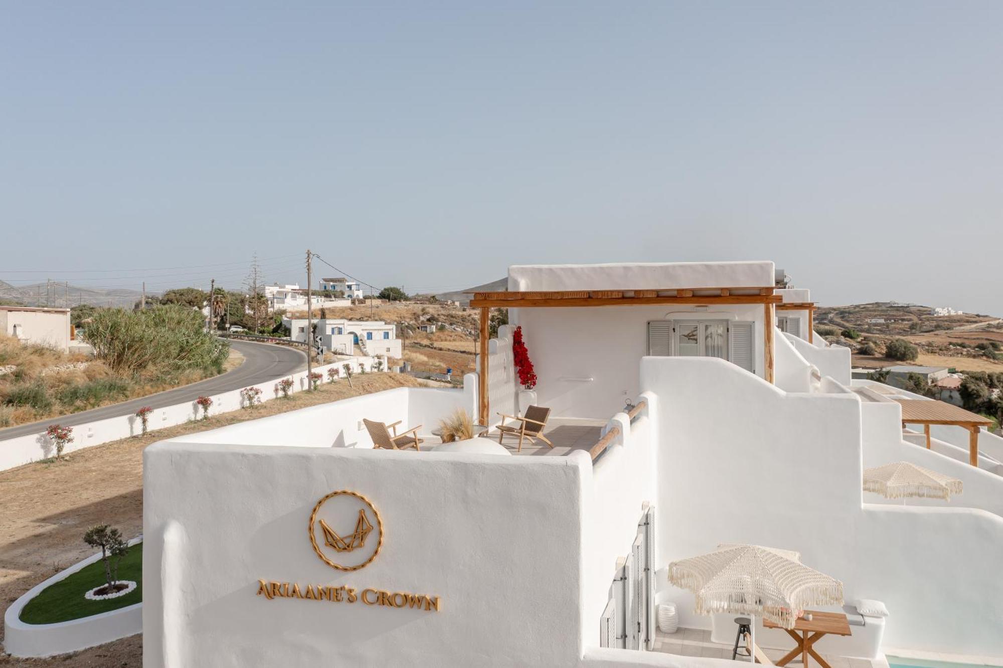 Ariadne'S Crown Luxury Suites With Private Pool Vívlos Exterior foto